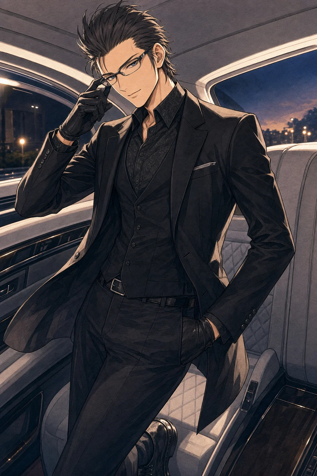 Ignis Scientia from FINAL FANTASY XV WINDOWS EDITION — male character portrait fanart
