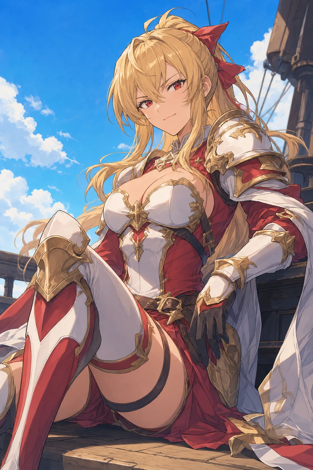 Zeta from Granblue Fantasy: Relink — female character portrait fanart