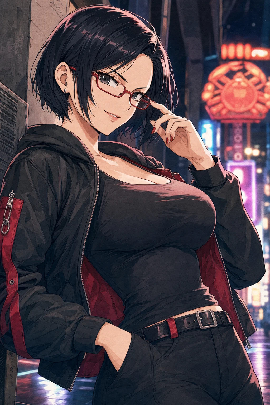 Akame from Like a Dragon Gaiden: The Man Who Erased His Name — female character portrait fanart