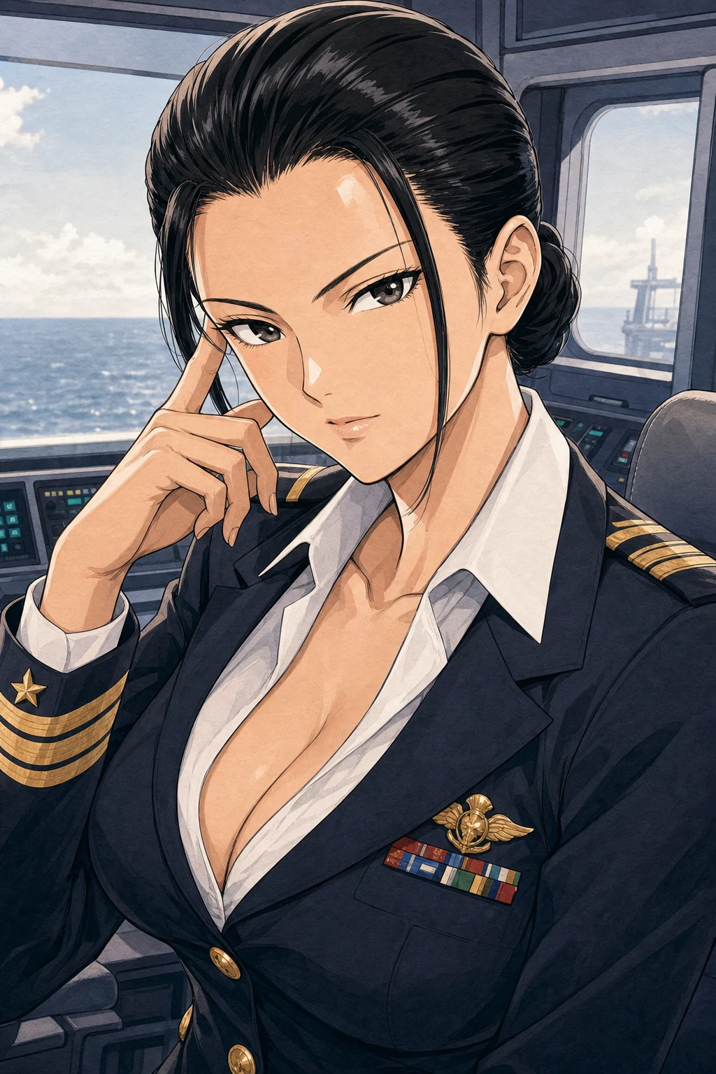 Mei Ling from METAL GEAR SOLID 4: Guns of the Patriots – Master Collection Version — female character portrait fanart