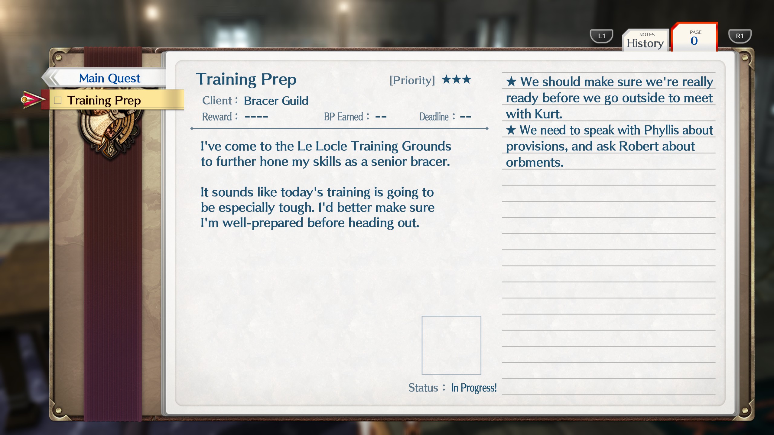 Trails in the Sky 2nd Chapter Steam screenshot 35, captured 20 September 2026 at 19:20