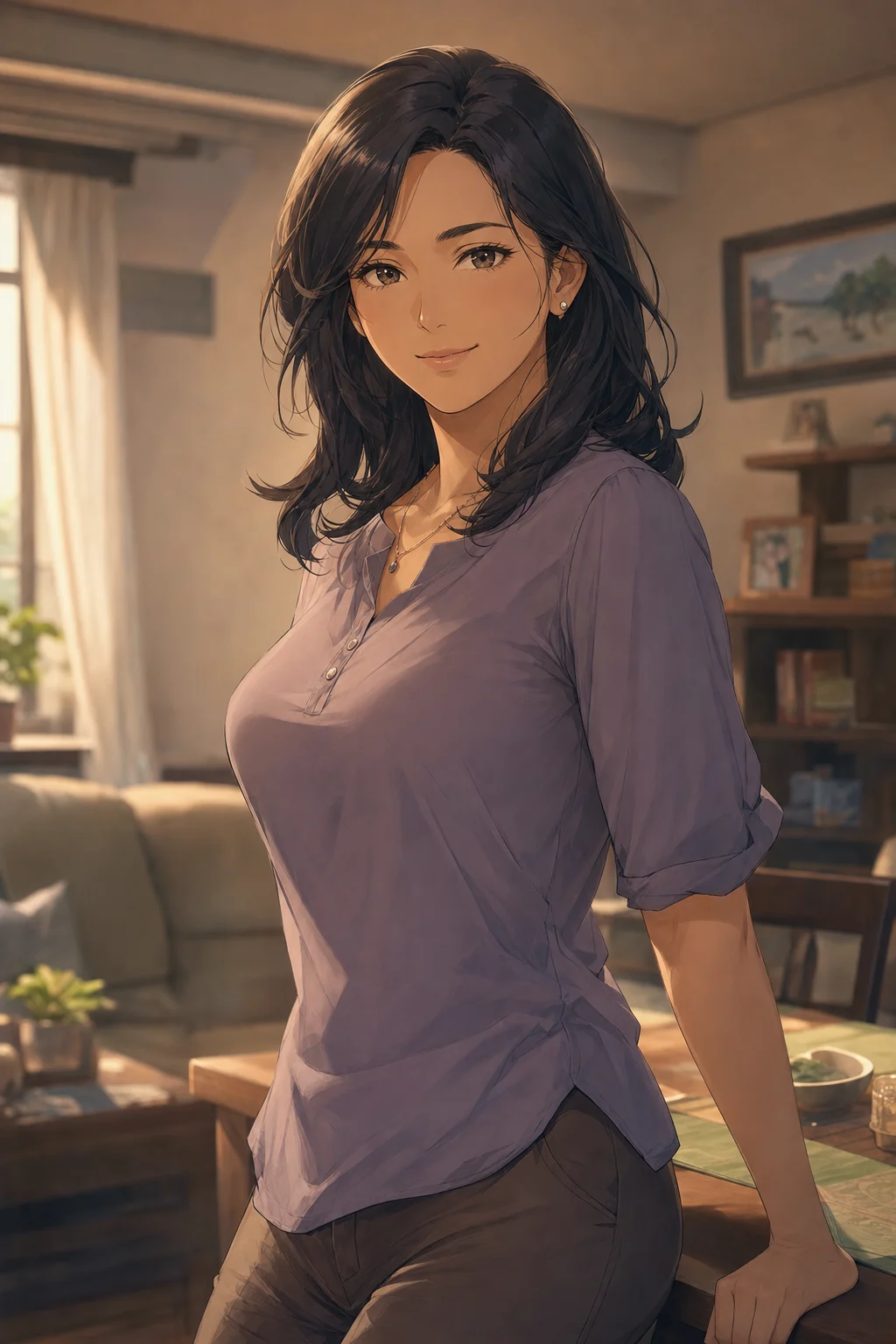 Mark Borja's Mother (Mrs. Borja) from Until Then — female character portrait fanart
