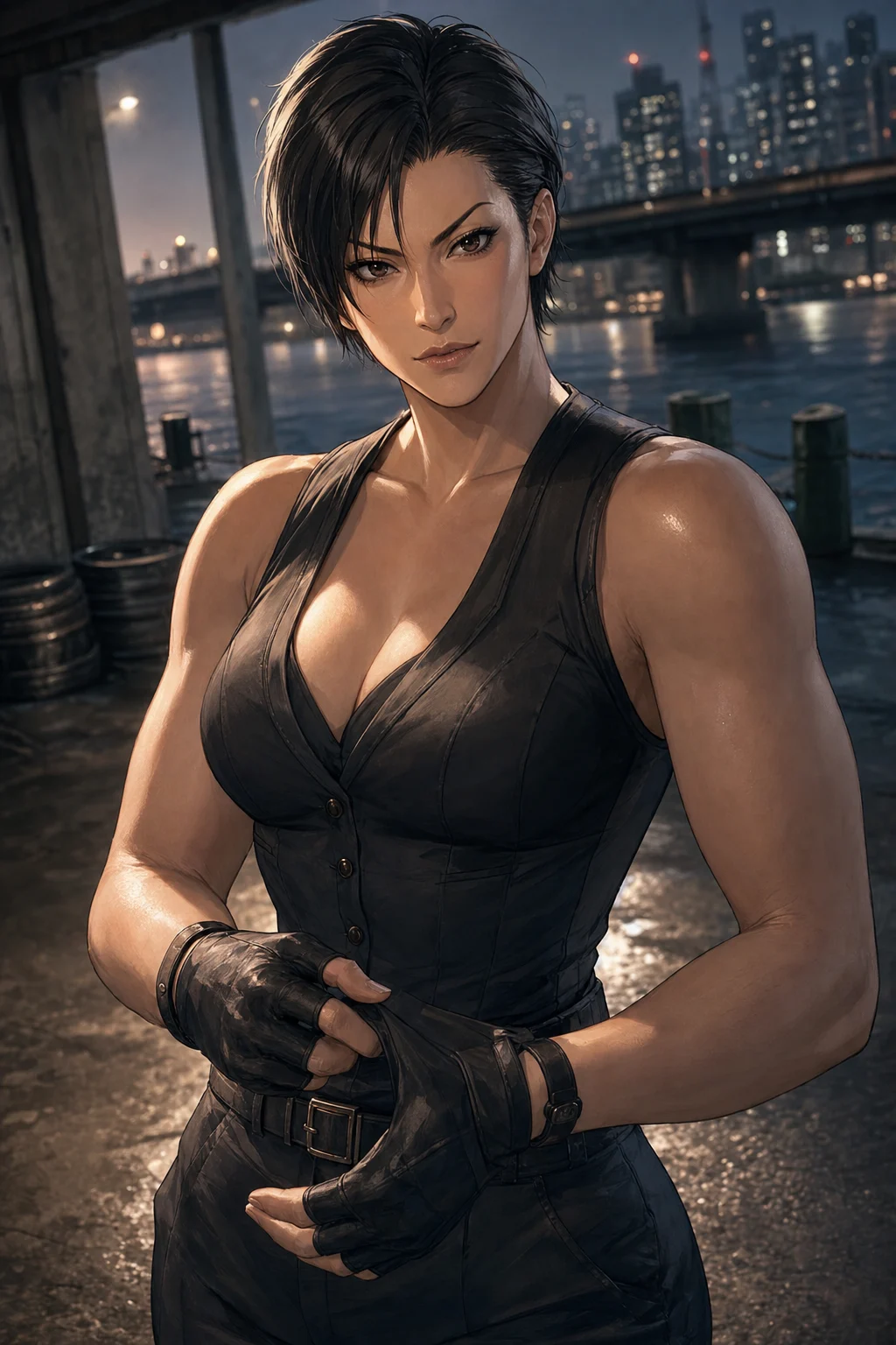 Miss Tatsu from Yakuza 0 — female character portrait fanart