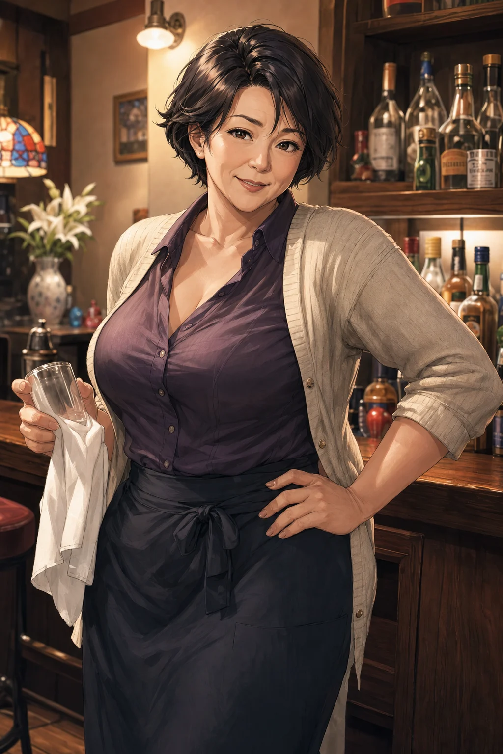 Kiyomi Kasahara from YAKUZA 6 – The song of Life — female character portrait fanart